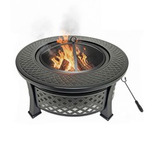 Feuerschale Feuertonne Feuerkorb Feuerstelle Brennschale Grillrost Funkenschutz