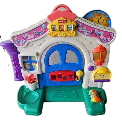  2004 Fisher Price Laugh And  House 2 Interactive Play Modes  tested and working