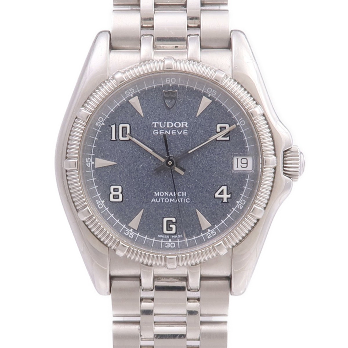 TUDOR Monarch Automatic Watch 38740 Stainless Steel Gray | eBay