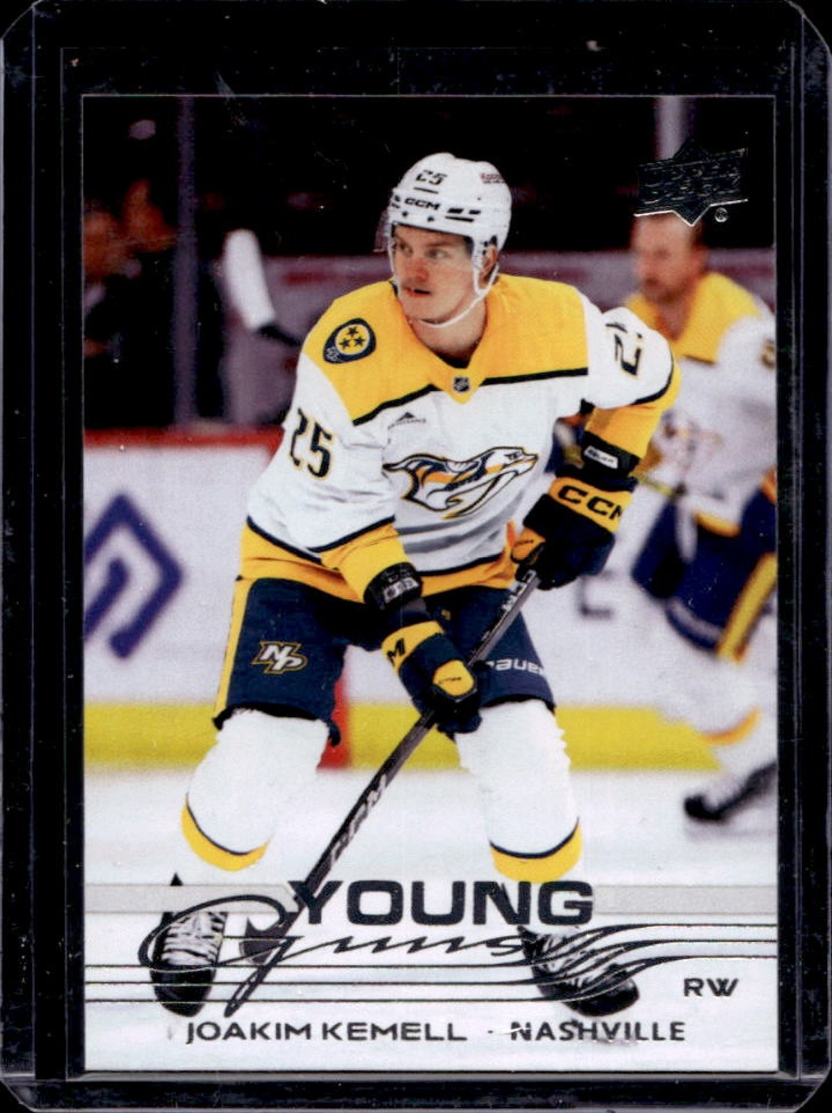2025 Upper Deck Joakim Kemell Rookie Young Guns RC #237 Predators
