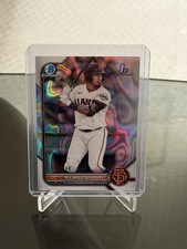 2022 Bowman Baseball #BCP-60 Ricardo Genoves 1st Chrome Lava Refractor 376/399