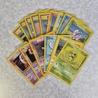 15 Vintage Pokemon Card Lot - Base Set 1999 WoTC TCG D14
