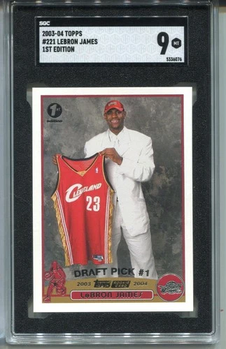 LeBron James 2003 Topps LeBron James Rookie