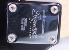 Fender Squier Affinity 20th Anniversary Black Stratocaster Electric Guitar