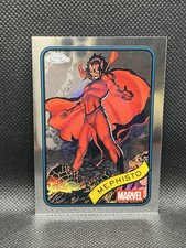 2025 Topps Chrome Marvel MEPHISTO #102 Base Card