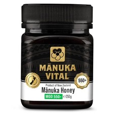 Manuka Vital Honig MGO 550+,  250 gr aus Neuseeland, Premium-Manuka-Honig