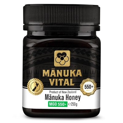 Manuka Vital Honig MGO 550+,  250 gr aus Neuseeland, Premium-Manuka-Honig