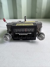 Ford Oem Am Fm Stereo Push Button Radio Untested 6a-d7af-19a241-ab Parts
