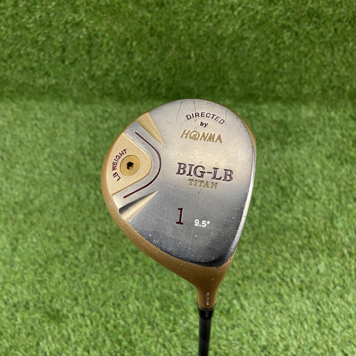 HONMA BIG-LB Titan 1 Driver 9.5° ⛳️ New Titanium Carbon by Honma