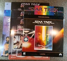 STAR TREK LOT OF 8 LASERDISC No Scratches On Discs
