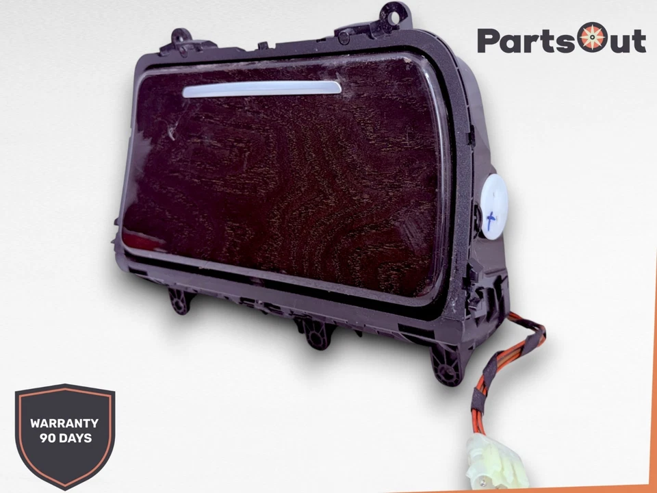 BMW 535i F10 2011-2016 consola central delantera portavasos negro 82262001 OEM Foto 3 de 4