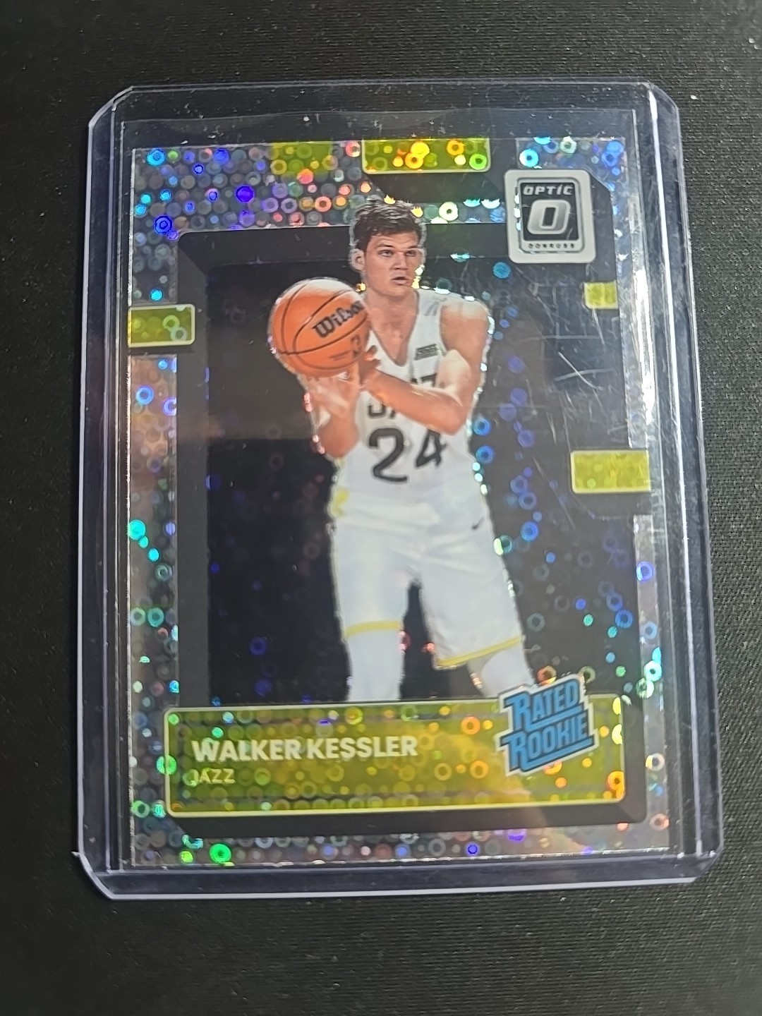 2022-23 Panini Donruss Optic Walker Kessler Fast Break Disco Holo Rookie RC #213