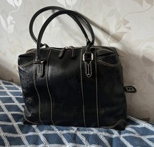 Fendi "B" Bag in Black Patent Leather Handbag 
