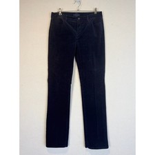 Talbots Navy Blue Corduroy Pants Sz 10 Heritage Straight Leg Classic