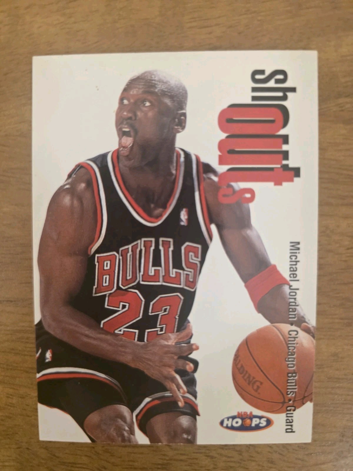 1998-99 NBA Hoops - Shoutouts Michael Jordan #13SO