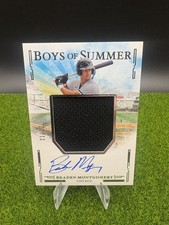 2025 Boys of Summer - Jumbo Material Signatures Braden Montgomery #JMS-BM /99 