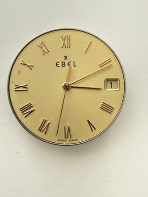 100% EBEL 187-1  SEVEN JEWEL QUARTZ MOVEMENT  DIAL & HAND WORKING dial 27mm