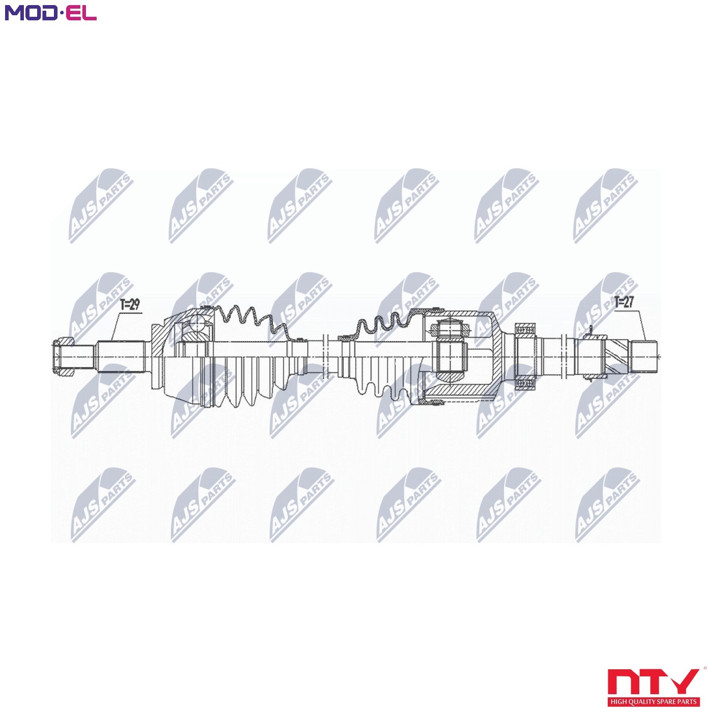 Nty Driveshaft Left For Renault Talisman 1.6Tce150, Tce200 15 - Image 7