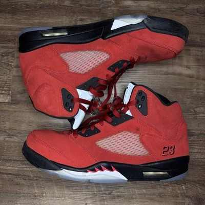 Preços baixos em Jordan 5 Retro Raging Bull Red Suede | eBay