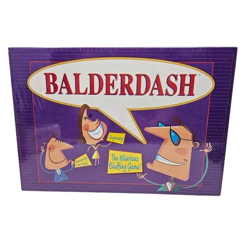 New Sealed Vintage 1995 BALDERDASH Board Game Parker Brothers Bluffing