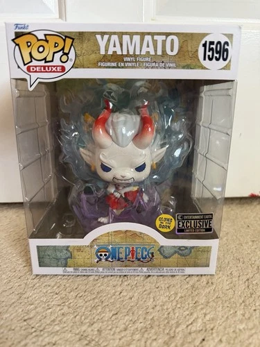 Funko Pop! One Piece Yamato Glow-in-the-Dark Deluxe Entertainment Earth #1596!!