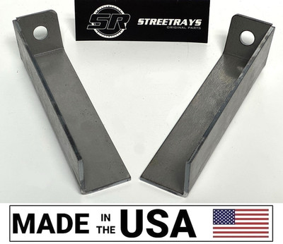[SR] Shock Relocating Bracket Front Air Ride Bag Bagged Suspension Relocator