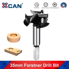1pc 35mm Forstner Bit Carbide Steel Hinge Hole Boring Cutter Wood Drill Bit