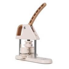 58mm Button Maker Machine with 100pcs Supplies for DIY Pin Badges Keychains