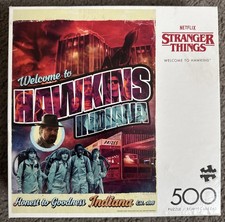 Buffalo Games -Stranger Things - Welcome to Hawkins - 500 Piece Jigsaw Puzzle