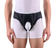 Hernia Support Belt Men Truss Brace Double Inguinal Groin Hernia Belt