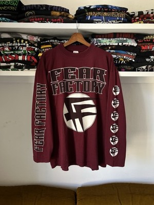 AirTees - 2000 00's Fear Factory FF Official Blue Grape Merchandising