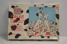 Vtg 101 Dalmatians Fun Kit Book Set Little Golden Coloring Paint Activity NIB