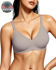 Smooth Wireless Jelly Bras for Women No Underwire Seamless Push up Bra Full Cove