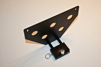 Z06 ZR1 C6 Corvette STO-N-SHO Removable Take Off Front License Plate Bracket