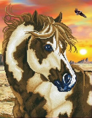 DIAMOND DOTZ - Diamond Painting Wildpferd | Kit (Bastelset) (2025)