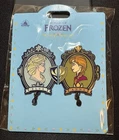 Disney Pins 2024 HKDL Frozen Elsa & Anna World of Frozen Hong Kong Disneyland