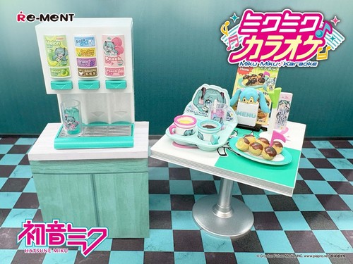Re-Ment Miniatures Japon Hatsune Miku Karaoké Set Complet 6 Articles - Photo 15/18