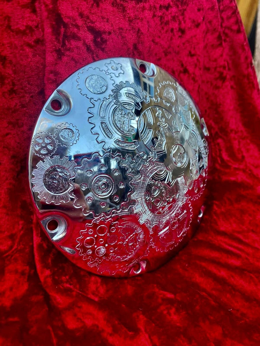 Motorcycle engraving clearance derby covers