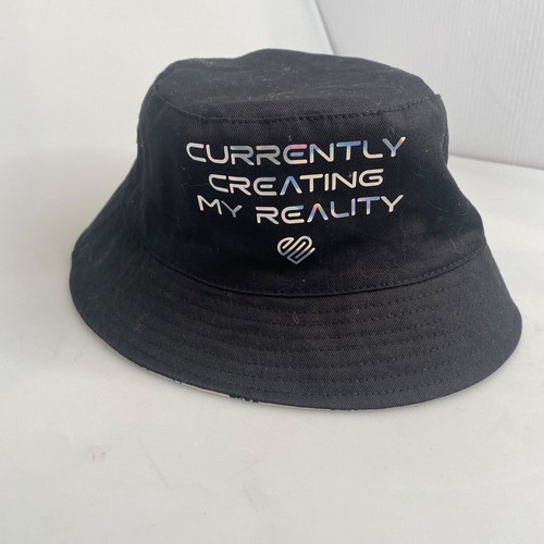 Justice Sports Girl Bucket Hat, "Currently Creating My Reality" - Reversible - Picture 8 of 14