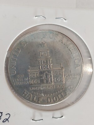ドカベン 1776-1976 Bicentennial Kennedy Half Dollar Error-Double Die