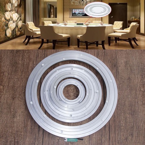 Lazy Susan Rotating Aluminium Turntables Bearing Mechanism Small to