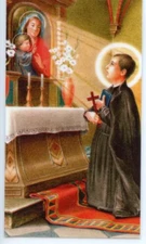 ST. JOHN BERCHMAN - Laminated  Holy Cards.  QUANTITY 25 CARDS