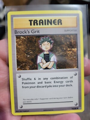 brock's grit pokemon card Brock's Grit Full Art - 107/108 - Evolutions