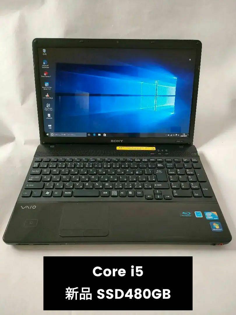 SONY VAIO VPCEB49FJ Core i5-480M 2.66GHz 2GB ブルーレイ ノート