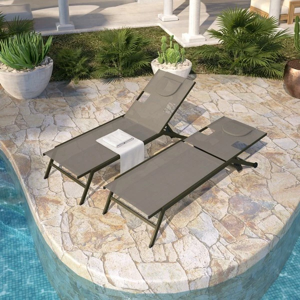 Pool lounge chairs with cheap wheels