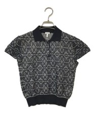 Loewe Women S Anagram Knit Polo Designer Luxury High Sense Casual Limited Editio