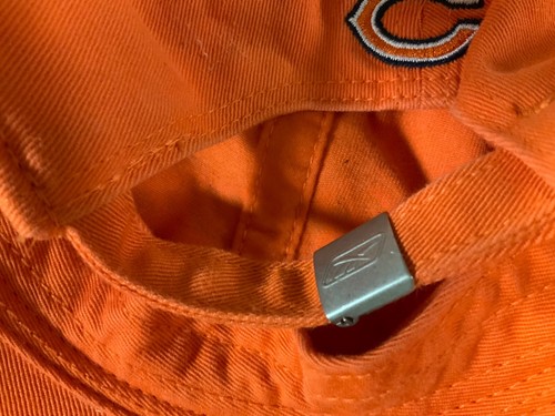 Chicago Bears Script Women Reebok Orange Adjustable Hat - Picture 7 of 7