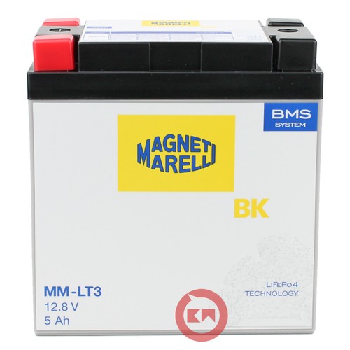 BATTERIA LITIO MAGNETI MARELLI S9 MM-LT3 YB14-B2 HONDA VFR F 750 1987-1989 - Foto 2 di 4