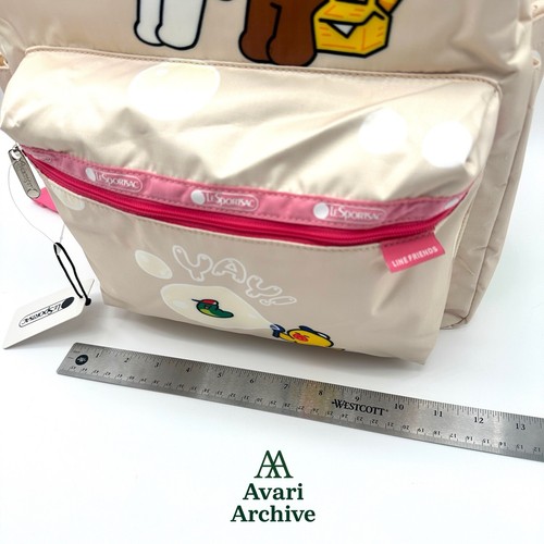 LeSportsac x LINE FRIENDS School Backpack Limited Edition NWT - Picture 8 of 10