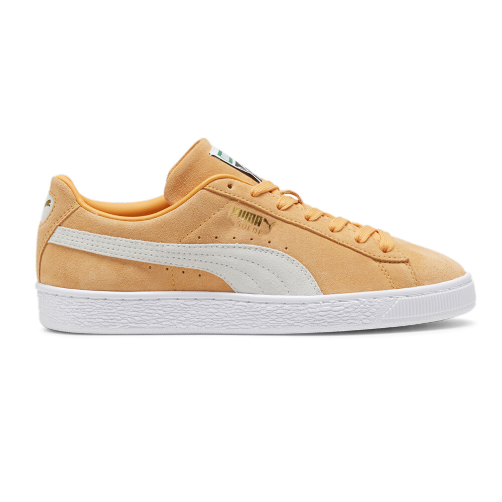 Мужские оранжевые кроссовки Puma Suede Classic Xxi на шнуровке Повседневная обувь 39578801